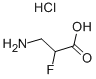 2-FLUORO-BETA-ALANINE HYDROCHLORIDE Structural