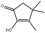 2-HYDROXY-3,4,4-TRIMETHYLCYCLOPENT-2-ENONE Structural