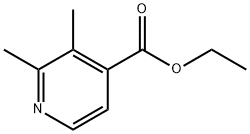 ETHYL 2,3-DIMETHYLPYRIDINE-4-CARBOXYLATE Structural