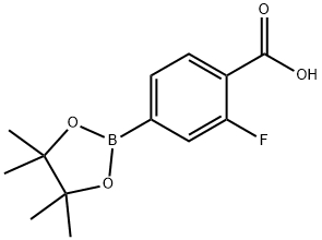 4-Carboxy-3-fluorobenzeneboronic acid, pinacol ester 98%