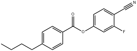 4-Cyano-3-fluorophenyl 4-butylbenzoate Structural