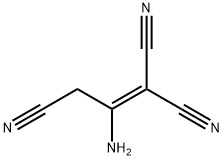 2-AMINO-1-PROPENE-1,1,3-TRICARBONITRILE Structural Picture