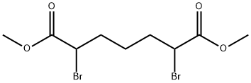 DIMETHYL 2,6-DIBROMOHEPTANEDIOATE Structural