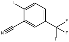 Benzonitrile, 2-iodo-5-(trifluoroMethyl)- Structural