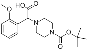 2-(4-BOC-PIPERAZINYL)-2-(2-METHOXY-PHENYL)ACETIC ACID Structural