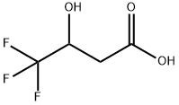 (RS)-4,4,4-TRIFLUORO-3-HYDROXYBUTYRIC ACID Structural