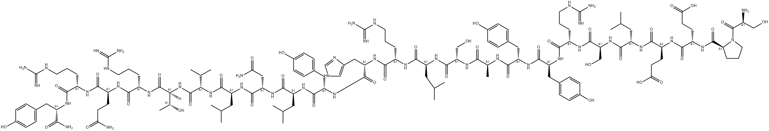 PEPTIDE YY (13-36) (PORCINE, RAT)