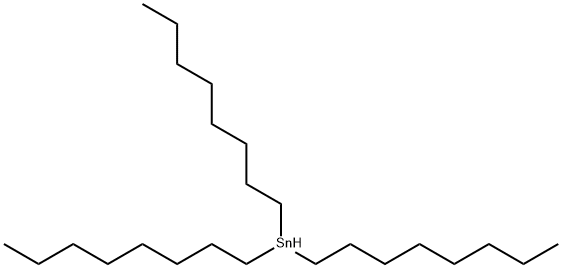 TRI-N-OCTYLTIN HYDRIDE Structural