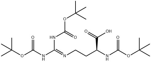 Tri-N-Boc-L-Norarginine Structural