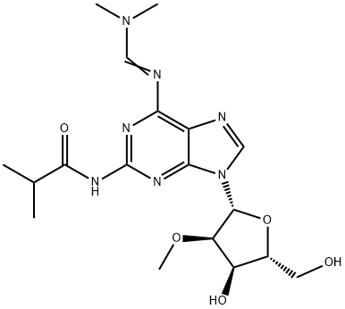 2-AMINO-N6-(DIMETHYLAMINOMETHYLIDENE)-N2-ISOBUTYRYL-2'-O-METHYLADENOSINE