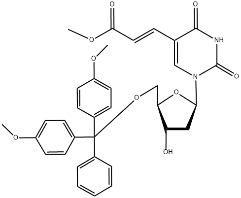 [E]-5-(2-CARBOMETHOXYVINYL)-5'-O-(DIMETHOXYTRITYL)-2'-DEOXYURIDINE