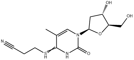 S4-(2-CYANOETHYL)-4-THIOTHYMIDINE