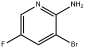 2-Amino-3-bromo-5-fluoropyridine Structural