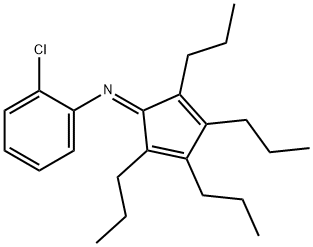 2-CHLORO-N-(2,3,4,5-TETRAPROPYLCYCLOPENTA-2,4-DIENYLIDENE)ANILINE