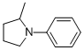 2-METHYL-1-PHENYL-PYRROLIDINE Structural