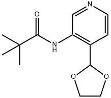 N-(4-[1,3]DIOXOLAN-2-YL-PYRIDIN-3-YL)-2,2-DIMETHYL-PROPIONAMIDE