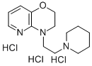 4-(2-(1-Piperidinyl)ethyl)-3,4-dihydro-2H-pyrido(3,2-b)-1,4-oxazine tr ihydrochloride