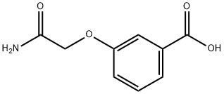 3-(2-AMINO-2-OXOETHOXY)BENZOIC ACID Structural