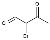 Butanal,  2-bromo-3-oxo- Structural