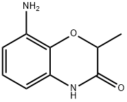 8-AMINO-2-METHYL-2H-BENZO[B][1,4]OXAZIN-3(4H)-ONE Structural