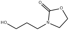 3-(3-Hydroxypropyl)-2-oxazolidinone Structural Picture