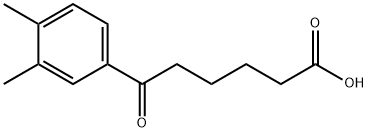 6-(3,4-DIMETHYLPHENYL)-6-OXOHEXANOIC ACID Structural