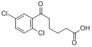 6-(2,5-DICHLOROPHENYL)-6-OXOHEXANOIC ACID Structural