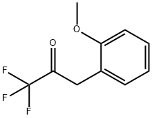 3-(2-METHOXYPHENYL)-1,1,1-TRIFLUORO-2-PROPANONE Structural