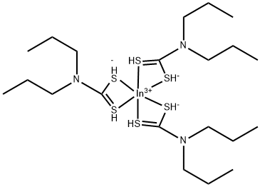 INDIUM DIISOPROPYLDITHIOCARBAMATE Structural