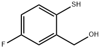 5-FLUORO-2-MERCAPTOBENZYL ALCOHOL Structural