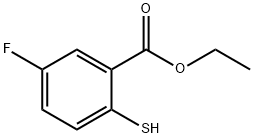 ETHYL 5-FLUORO-2-MERCAPTOBENZOATE, 97% Structural