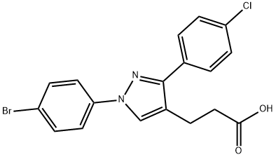 1-(4-BROMOPHENYL)-3-(4-CHLOROPHENYL)PYR&