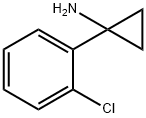 1-(2-CHLORO-PHENYL)-CYCLOPROPYLAMINE Structural