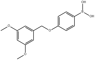 4-(3,5-dimethoxybenzyloxy)phenylboronic acid Structural