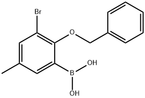 2-BENZYLOXY-3-BROMO-5-METHYLPHENYLBORON&