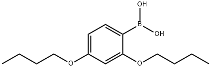 2,4-DIBUTOXYPHENYLBORONIC ACID Structural