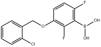 2,6-DIFLUORO-3-(2'-CHLOROBENZYLOXY)PHEN& Structural