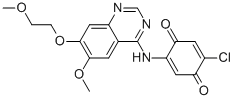 2-CHLORO-5-(6-METHOXY-7-(2-METHOXYETHOXY)QUINAZOLIN-4-YLAMINO)CYCLOHEXA-2,5-DIENE-1,4-DIONE