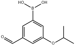 3-FORMYL-5-ISOPROPOXYPHENYLBORONIC ACID Structural