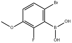 6-Bromo-2-fluoro-3-methoxybenzeneboronic acid