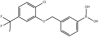 3-((2'-CHLORO-5'-(TRIFLUOROMETHYL)PHENO& Structural