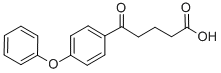 5-OXO-5-(4-PHENOXYPHENYL)VALERIC ACID Structural