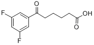 6-(3,5-DIFLUOROPHENYL)-6-OXOHEXANOIC ACID