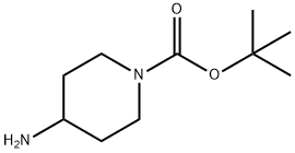 4-Amino-1-Boc-piperidine Structural