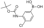 3-(TERT-BUTOXYCARBONYLAMINO)-4-CHLOROPHENYLBORONIC ACID