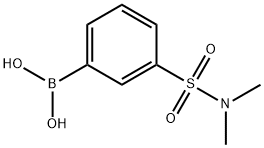 3-(N,N-DIMETHYLSULPHONAMIDO)BENZENEBORONIC ACID Structural