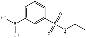 3-(N-ETHYLSULFAMOYL)PHENYLBORONIC ACID Structural