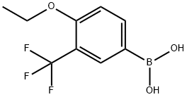 4-ETHOXY-3-(TRIFLUOROMETHYL)BENZENEBORONIC ACID Structural