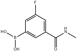 3-FLUORO-5-(METHYLCARBAMOYL)PHENYLBORONIC ACID