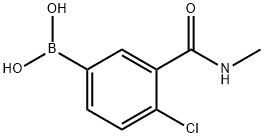 4-CHLORO-3-(N-METHYLCARBAMOYL)PHENYLBORONIC ACID